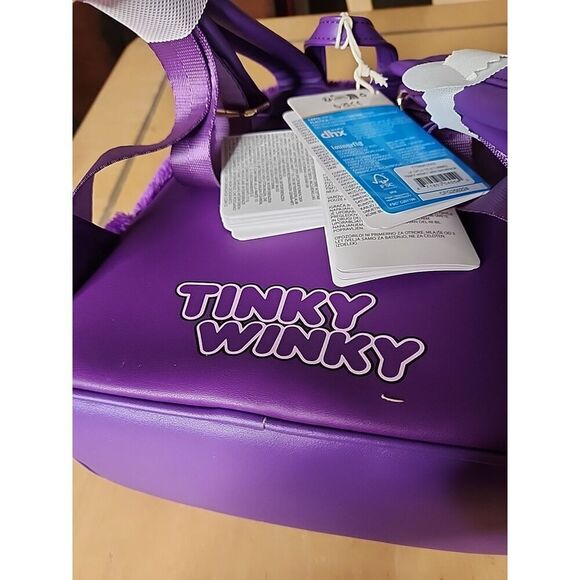 Loungefly Teletubbies Tinky-Winky Plush Cosplay Light Up Mini Backpack (NWT) main image 4